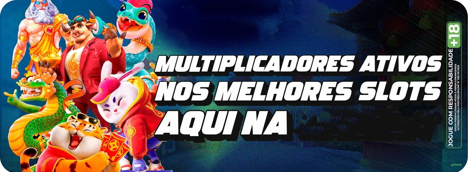 Imagem promocional dos ganhos da ytbet